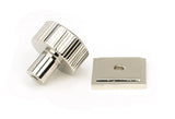 From The Anvil - Polished Nickel Judd Cabinet Knob - 25mm (Square) | Sku. 50391 | Trade Door Handles.