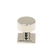 From The Anvil - Polished Nickel Judd Cabinet Knob - 25mm (Square) | Sku. 50391 | Trade Door Handles.