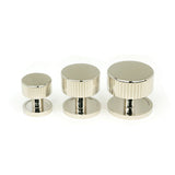 From The Anvil - Polished Nickel Judd Cabinet Knob - 32mm (Plain) | Sku. 50392 | Trade Door Handles.
