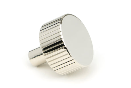 From The Anvil - Polished Nickel Judd Cabinet Knob - 32mm (No rose) | Sku. 50393 | Trade Door Handles.