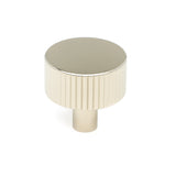 From The Anvil - Polished Nickel Judd Cabinet Knob - 32mm (No rose) | Sku. 50393 | Trade Door Handles.