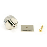 From The Anvil - Polished Nickel Judd Cabinet Knob - 32mm (Square) | Sku. 50394 | Trade Door Handles.