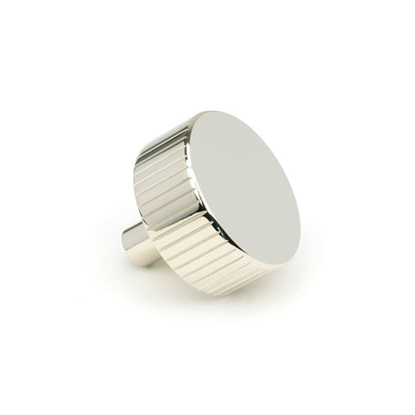 From The Anvil - Polished Nickel Judd Cabinet Knob - 38mm (No rose) | Sku. 50396 | Trade Door Handles.