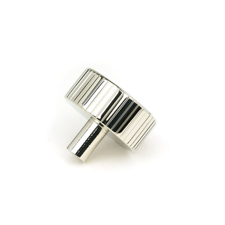 From The Anvil - Polished Nickel Judd Cabinet Knob - 38mm (No rose) | Sku. 50396 | Trade Door Handles.