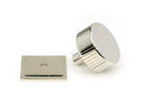 From The Anvil - Polished Nickel Judd Cabinet Knob - 38mm (Square) | Sku. 50397 | Trade Door Handles.