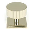 From The Anvil - Polished Nickel Judd Cabinet Knob - 38mm (Square) | Sku. 50397 | Trade Door Handles.