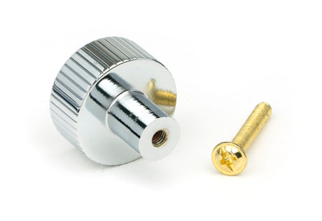 From The Anvil - Polished Chrome Judd Cabinet Knob - 25mm (No rose) | Sku. 50401 | Trade Door Handles.