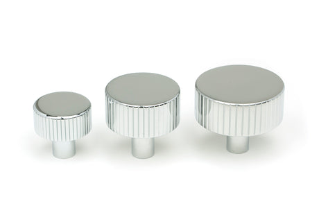 From The Anvil - Polished Chrome Judd Cabinet Knob - 25mm (No rose) | Sku. 50401 | Trade Door Handles.