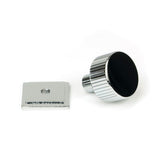 From The Anvil - Polished Chrome Judd Cabinet Knob - 25mm (Square) | Sku. 50402 | Trade Door Handles.