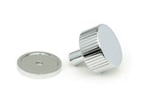 From The Anvil - Polished Chrome Judd Cabinet Knob - 32mm (Plain) | Sku. 50403 | Trade Door Handles.