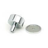 From The Anvil - Polished Chrome Judd Cabinet Knob - 32mm (Plain) | Sku. 50403 | Trade Door Handles.