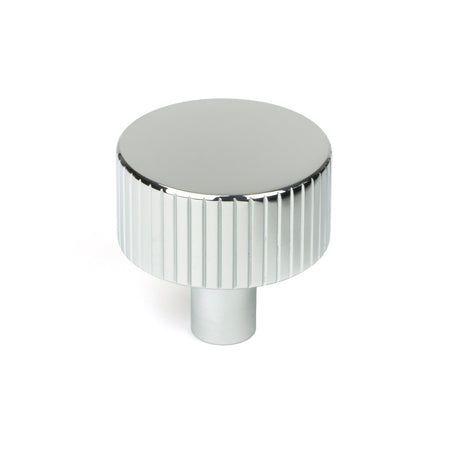 From The Anvil - Polished Chrome Judd Cabinet Knob - 32mm (No rose) | Sku. 50404 | Trade Door Handles.