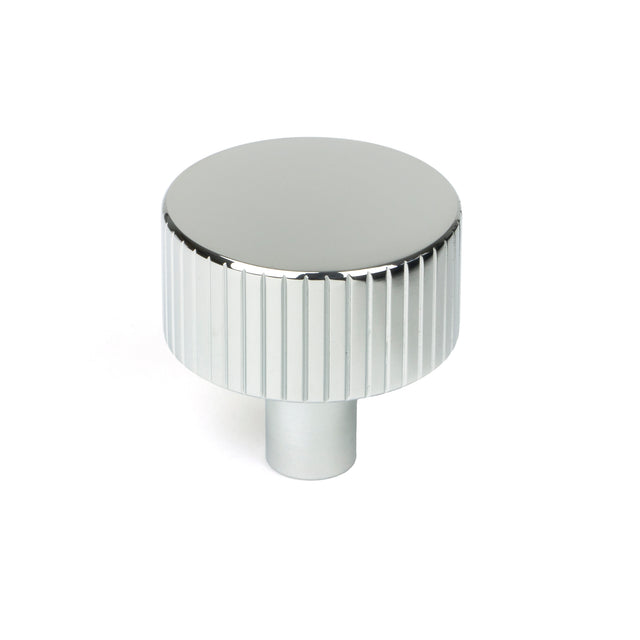 From The Anvil - Polished Chrome Judd Cabinet Knob - 32mm (No rose) | Sku. 50404 | Trade Door Handles.