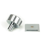 From The Anvil - Polished Chrome Judd Cabinet Knob - 32mm (Square) | Sku. 50405 | Trade Door Handles.