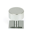 From The Anvil - Polished Chrome Judd Cabinet Knob - 32mm (Square) | Sku. 50405 | Trade Door Handles.
