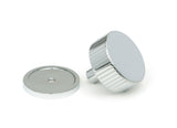 From The Anvil - Polished Chrome Judd Cabinet Knob - 38mm (Plain) | Sku. 50406 | Trade Door Handles.