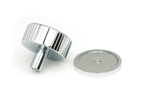 From The Anvil - Polished Chrome Judd Cabinet Knob - 38mm (Plain) | Sku. 50406 | Trade Door Handles.