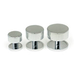 From The Anvil - Polished Chrome Judd Cabinet Knob - 38mm (Plain) | Sku. 50406 | Trade Door Handles.