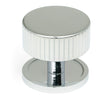 From The Anvil - Polished Chrome Judd Cabinet Knob - 38mm (Plain) | Sku. 50406 | Trade Door Handles.