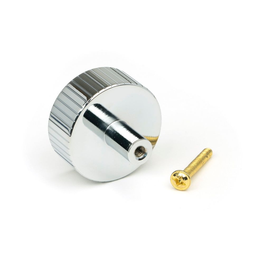 From The Anvil - Polished Chrome Judd Cabinet Knob - 38mm (No rose) | Sku. 50407 | Trade Door Handles.
