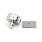 From The Anvil - Polished Chrome Judd Cabinet Knob - 38mm (Square) | Sku. 50408 | Trade Door Handles.
