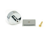 From The Anvil - Polished Chrome Judd Cabinet Knob - 38mm (Square) | Sku. 50408 | Trade Door Handles.