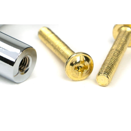 From The Anvil - Polished Chrome Judd Pull Handle - Small | Sku. 50409 | Trade Door Handles.