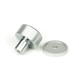 From The Anvil - Satin Chrome Judd Cabinet Knob - 25mm (Plain) | Sku. 50412 | Trade Door Handles.