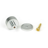 From The Anvil - Satin Chrome Judd Cabinet Knob - 25mm (Plain) | Sku. 50412 | Trade Door Handles.