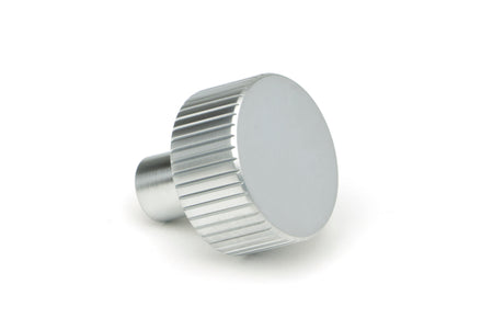From The Anvil - Satin Chrome Judd Cabinet Knob - 25mm (No rose) | Sku. 50413 | Trade Door Handles.