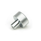 From The Anvil - Satin Chrome Judd Cabinet Knob - 25mm (No rose) | Sku. 50413 | Trade Door Handles.