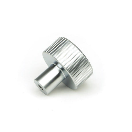 From The Anvil - Satin Chrome Judd Cabinet Knob - 25mm (No rose) | Sku. 50413 | Trade Door Handles.