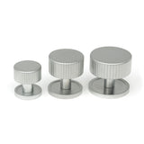 From The Anvil - Satin Chrome Judd Cabinet Knob - 32mm (Plain) | Sku. 50415 | Trade Door Handles.