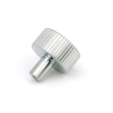 From The Anvil - Satin Chrome Judd Cabinet Knob - 32mm (No rose) | Sku. 50416 | Trade Door Handles.