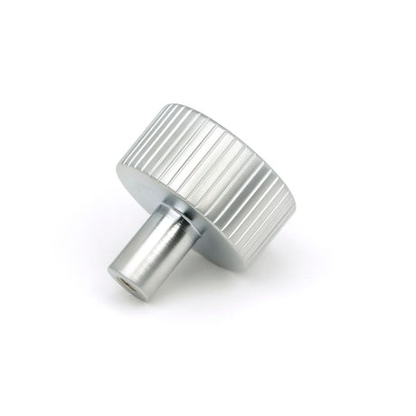 From The Anvil - Satin Chrome Judd Cabinet Knob - 32mm (No rose) | Sku. 50416 | Trade Door Handles.