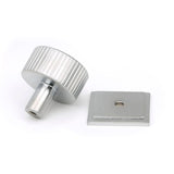 From The Anvil - Satin Chrome Judd Cabinet Knob - 32mm (Square) | Sku. 50417 | Trade Door Handles.