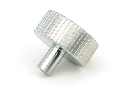 From The Anvil - Satin Chrome Judd Cabinet Knob - 38mm (No rose) | Sku. 50419 | Trade Door Handles.