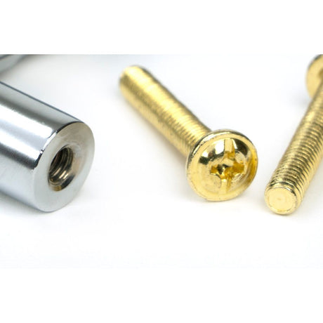 From The Anvil - Satin Chrome Judd Pull Handle - Medium | Sku. 50422 | Trade Door Handles.