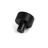 From The Anvil - Matt Black Judd Cabinet Knob - 25mm (No rose) | Sku. 50425 | Trade Door Handles.