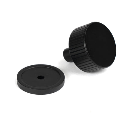 From The Anvil - Matt Black Judd Cabinet Knob - 32mm (Plain) | Sku. 50427 | Trade Door Handles.