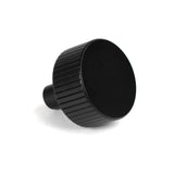 From The Anvil - Matt Black Judd Cabinet Knob - 32mm (No rose) | Sku. 50428 | Trade Door Handles.
