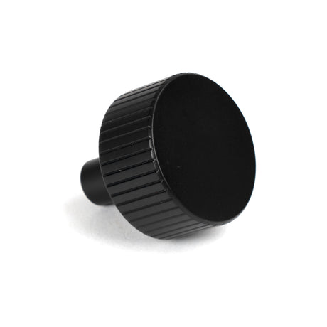From The Anvil - Matt Black Judd Cabinet Knob - 32mm (No rose) | Sku. 50428 | Trade Door Handles.