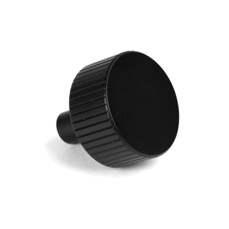 From The Anvil - Matt Black Judd Cabinet Knob - 32mm (No rose) | Sku. 50428 | Trade Door Handles.