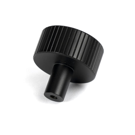 From The Anvil - Matt Black Judd Cabinet Knob - 32mm (No rose) | Sku. 50428 | Trade Door Handles.