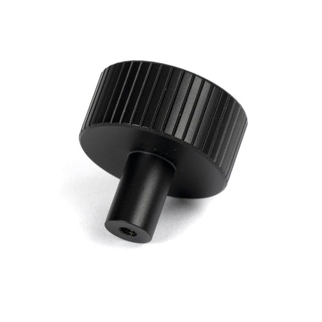 From The Anvil - Matt Black Judd Cabinet Knob - 32mm (No rose) | Sku. 50428 | Trade Door Handles.