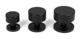 From The Anvil - Matt Black Judd Cabinet Knob - 38mm (Plain) | Sku. 50430 | Trade Door Handles.