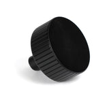 From The Anvil - Matt Black Judd Cabinet Knob - 38mm (No rose) | Sku. 50431 | Trade Door Handles.