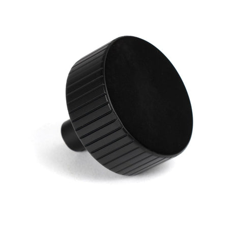 From The Anvil - Matt Black Judd Cabinet Knob - 38mm (No rose) | Sku. 50431 | Trade Door Handles.