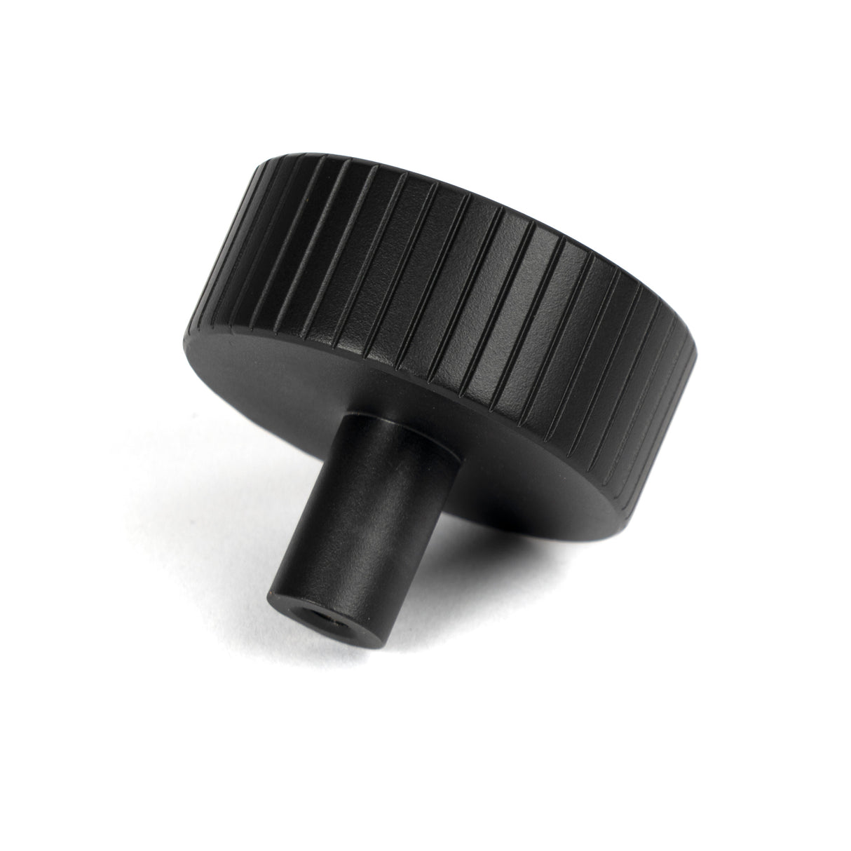 From The Anvil - Matt Black Judd Cabinet Knob - 38mm (No rose) | Sku. 50431 | Trade Door Handles.