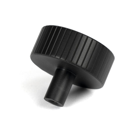 From The Anvil - Matt Black Judd Cabinet Knob - 38mm (No rose) | Sku. 50431 | Trade Door Handles.